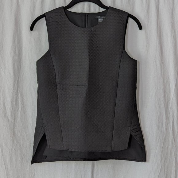 Armani Exchange Black Waistcoat Size Extra Small - Picture 2 of 10